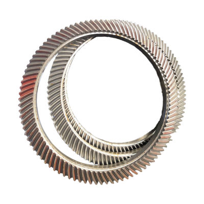 Smooth and Low-Noise Operation with High Degree Spiral Bevel Gears for Heavy-Duty Application