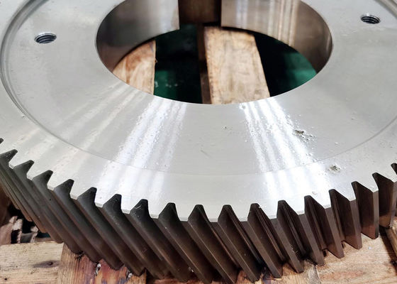 Traitement thermique par carburation engrenage hélicoïdal unique pour boîte de vitesses industrielle avec 7 modules et 68 dents