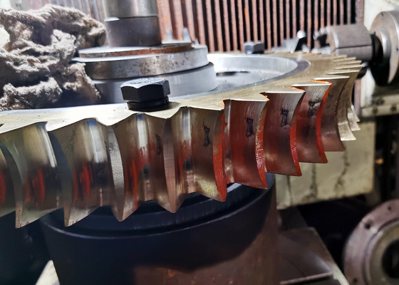 Module en bronze en aluminium de la roue 10 d'engrenage à vis sans fin ZCuAl10Fe3 pour la boîte de vitesse de ver