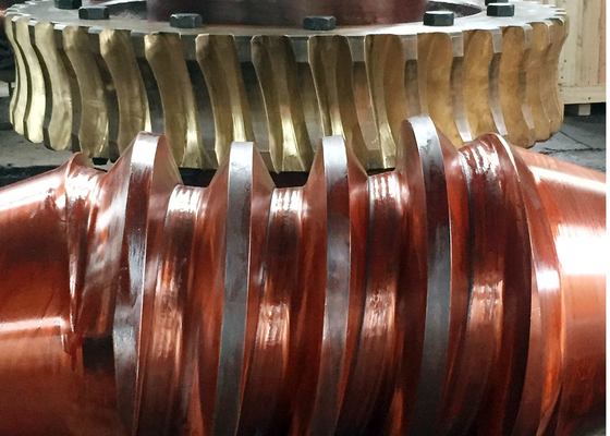 Fabrication sur mesure OEM ZCuAl10Fe3 Arbre à vers et équipement à vers pour les applications hautes performances