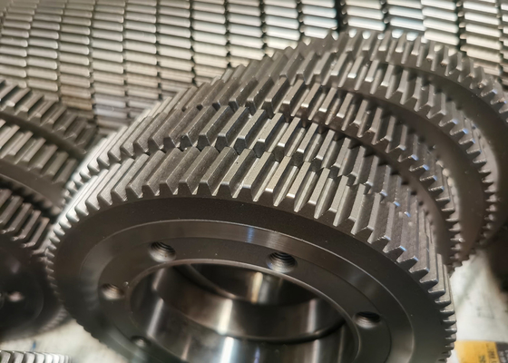 20CrMnTi en acier à droite hélice 2 modulaire à vis pour les applications industrielles