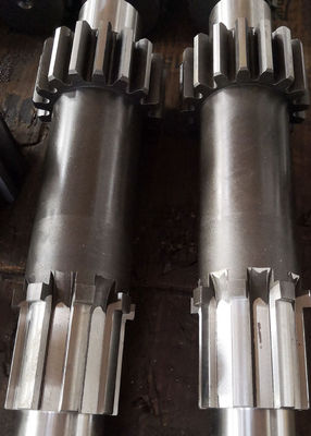 Les ralentisseurs de boîte de vitesse stimulent l'axe de pignon avec les cannelures dégrossies droites