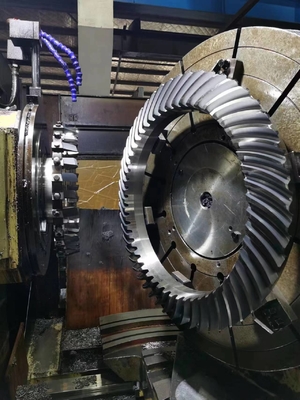 Module de fraisage en spirale en acier 53T de la transmission 20 de pignon conique de SAE 4320