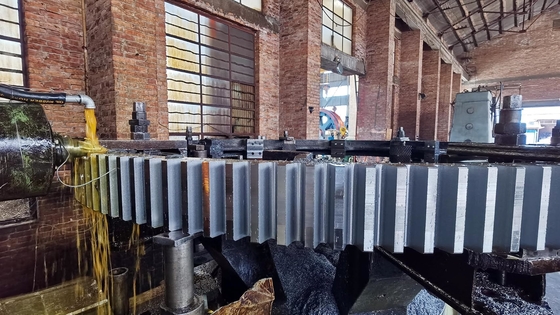 Type externe de périmètre de vitesse de pression du pignon 14.5°/20°/25° adapté aux besoins du client d'angle