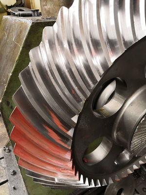 48T module hélicoïdal en spirale conique de la vitesse 14,117 de catégorie d'OIN 6-7