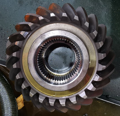 Catégorie axiale d'OIN 6-7 de lancement de la catégorie 2,5 en spirale de pignons coniques d'exactitude DIN 6