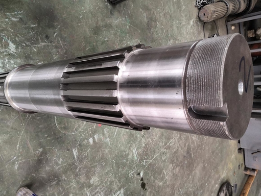 OEM ODM Customized Rectangular Spline Shafts 1730mm Length Splined Shaft