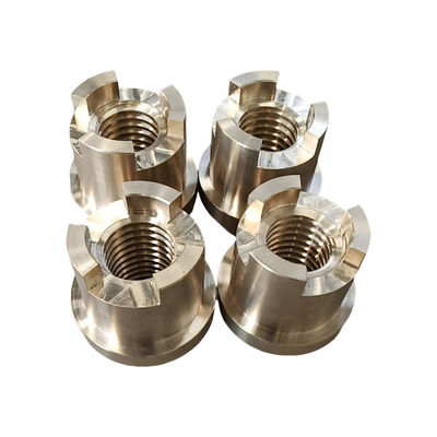 ZCuSn10Zn2 Noix de laiton autolubrifiantes pour applications mécaniques en mer, métallurgie et mines