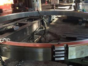 Vitesse annulaire d'AISI 4140 de transmission interne en acier de pignon droit