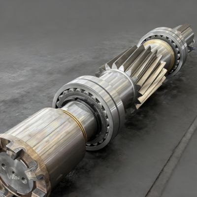 20CrMnTi ISO 6 Grade OEM Arbre de transmission avec type cylindrique