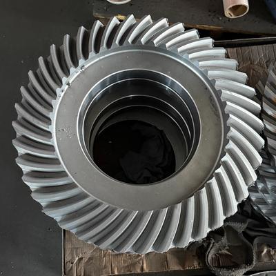 Custom ISO 6 Grade Spiral Bevel Gears with Custom Teeth Number in Mining Equipment