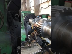 17CrNiMo6 engrenages à double hélice à cône de hareng DP 6.35 pour réducteur d'engrenages