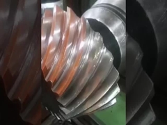 L'axe d'engrenage de la béquille en spirale à droite 6.5 module 503 mm de longueur