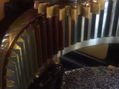 Forgeage d'acier avec engrenage annulaire à dent interne